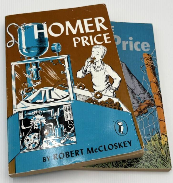 Homer Price Vintage Book Lot More Homer Price Robert McCloskey 1951 1971