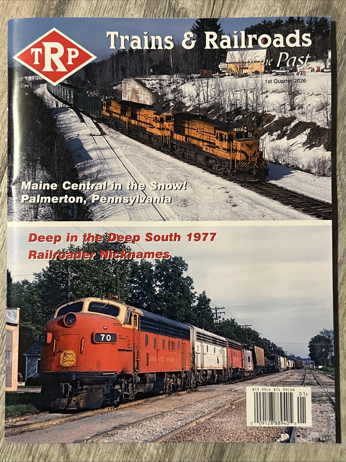 TRAINS AND RAILROADS OF THE PAST MAGAZINE ISSUE 45 – 1 St QUARTER 2026