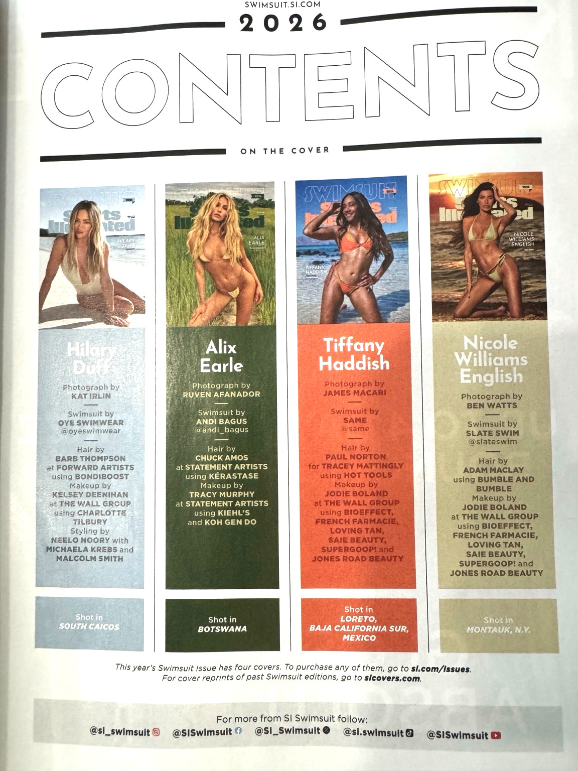 Sports Illustrated Swimsuit 2026 Alix Earle Newsstand Edition SI Swimsuit NEW