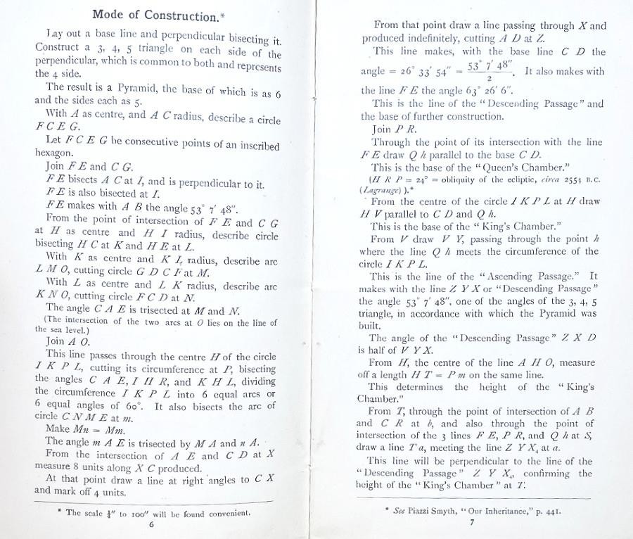 RARE 1920 OCCULT Booklet PYRAMID Witness Veiled Knowledge Robert Perks Ex-Libris
