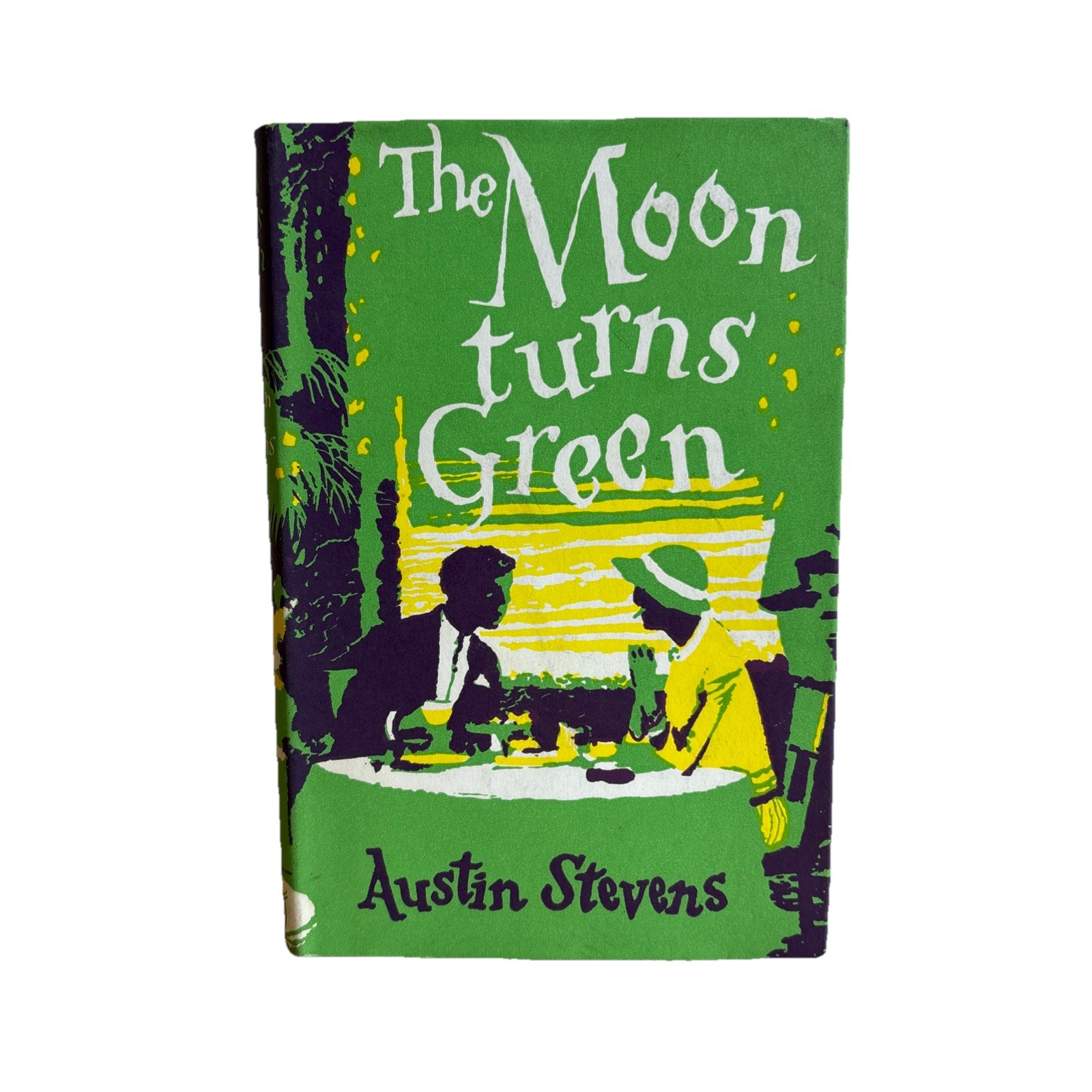 Austen Stevens The Moon Turns Green – Jonathan Cape 1961 HB DJ – 1st Edition