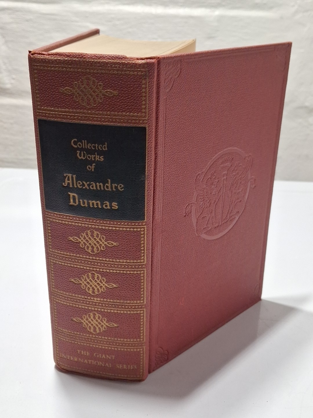 Collected Works of Alexandre Dumas 1927 HC Vol 1-10 In One Volume Walter J Black