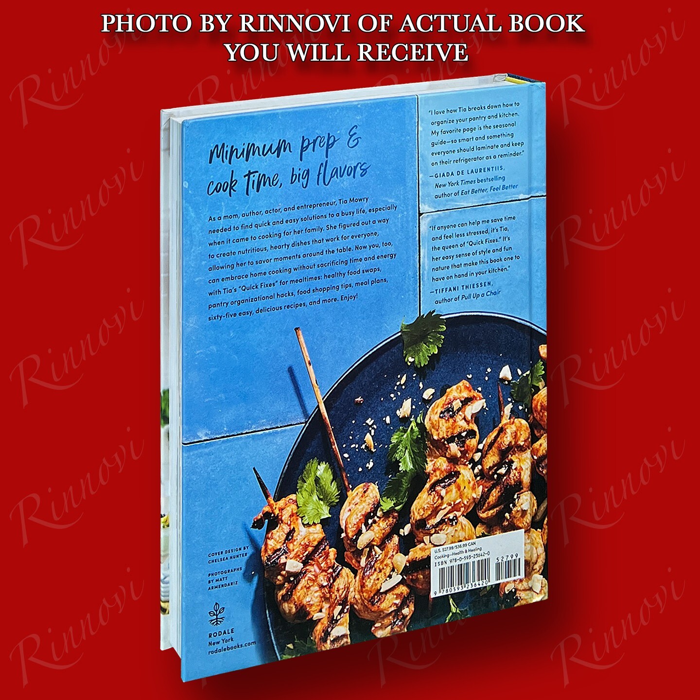 The Quick Fix Kitchen SIGNED Tia Mowry (2021,HC,1st/1st)