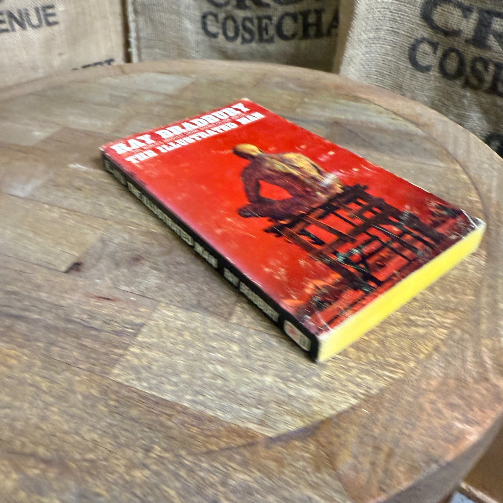 Ray Bradbury The Illustrated Man Bantam Vintage Paperback Science Fiction 1960s