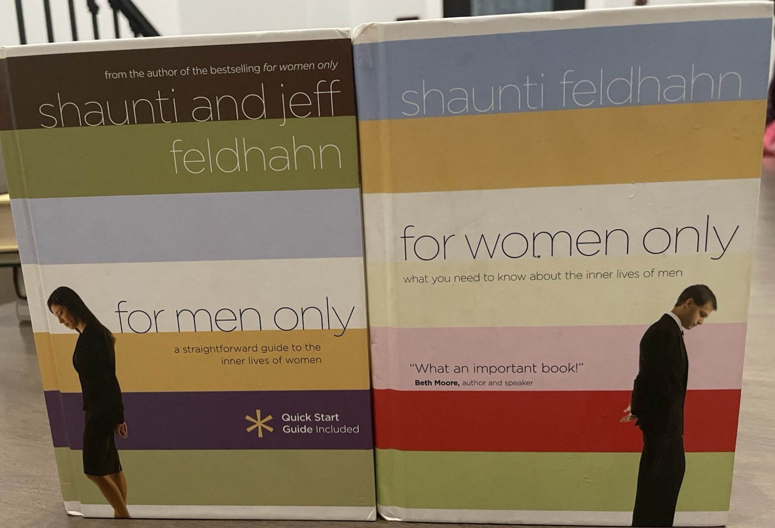 Shaunti & Jeff Feldhahn For Men Only & For Women Only HC Multnomah Guide