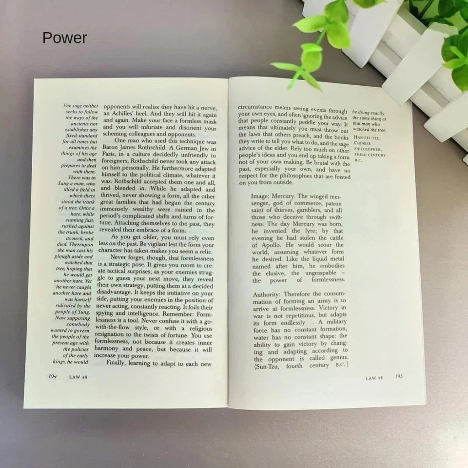 The Concise 48 Laws of Power English Book SHIPPING & HANDLING TIME IS