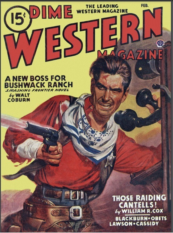 DIME WESTERN MAGAZINE 24 Choice Issue Collection PDF Format On USB Flash Drive