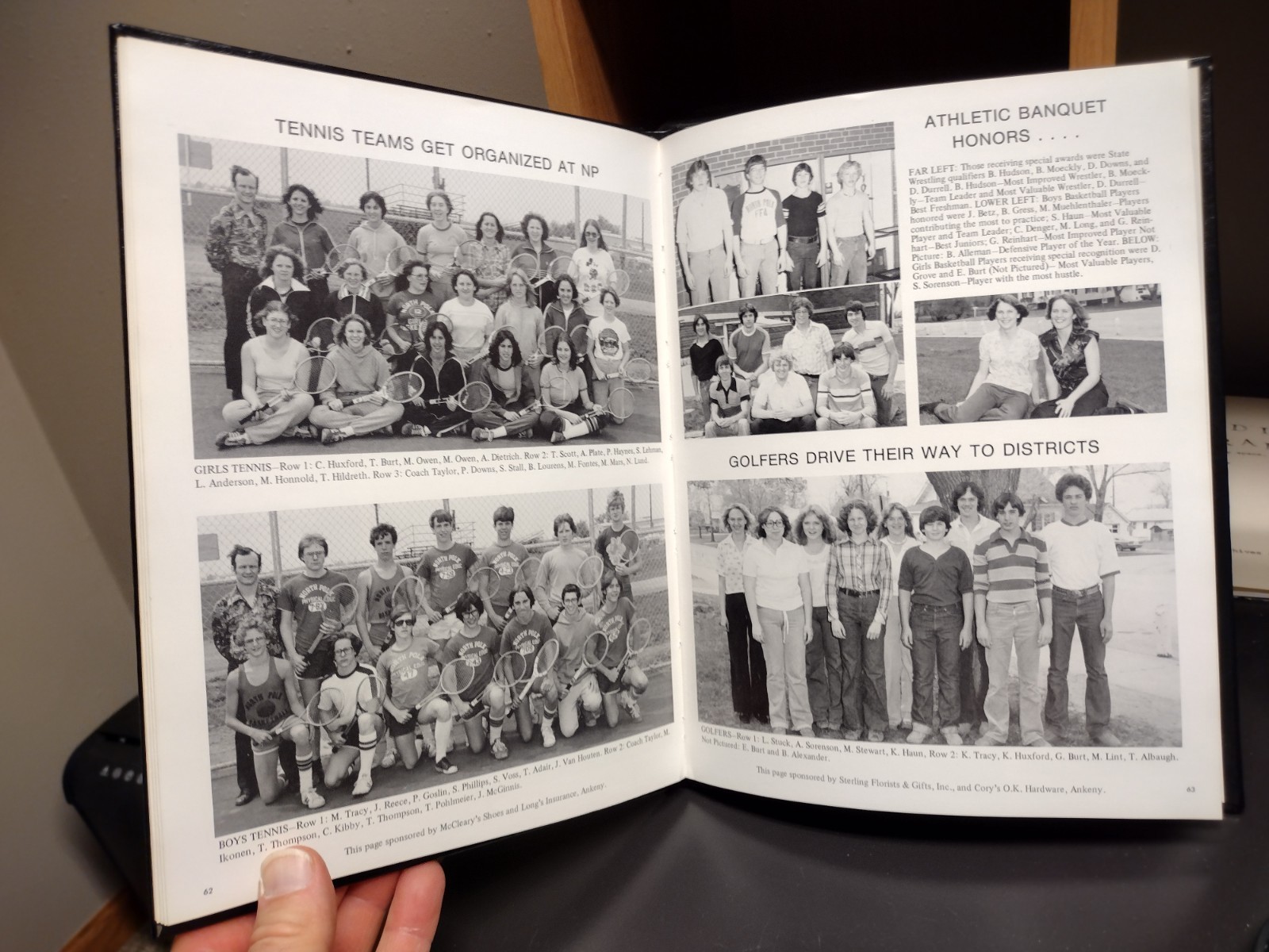 1978 Comet North Polk High School Yearbook Year Book Alleman Iowa 104 pages