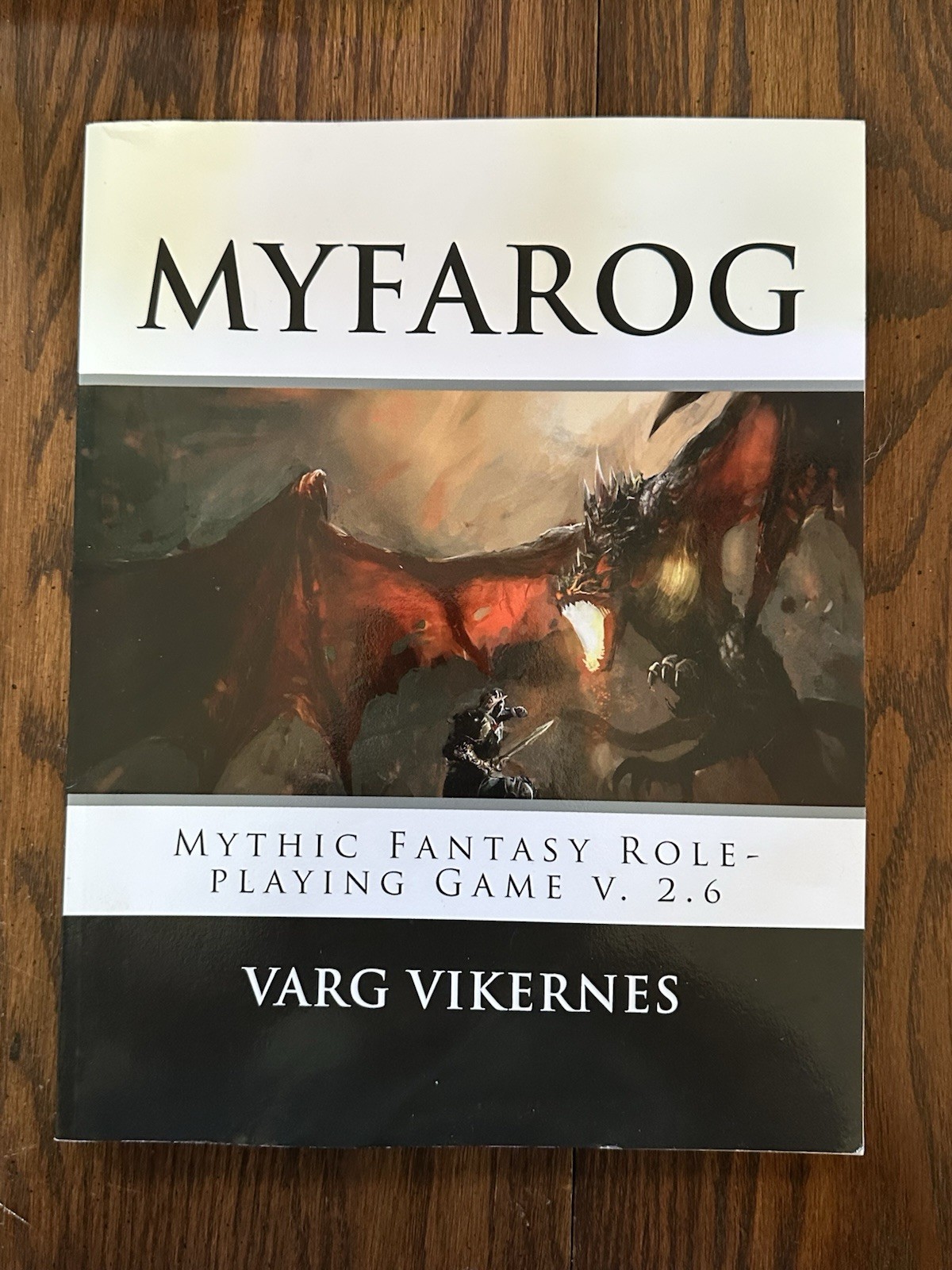 MYFAROG – Mythic Fantasy Role-playing Game Vikernes, Varg CreateSpace Independe