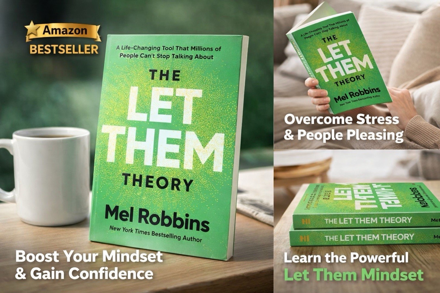 Mel Robbins by The Let Them Theory English Book for Elite Readers PAPERBACK PB