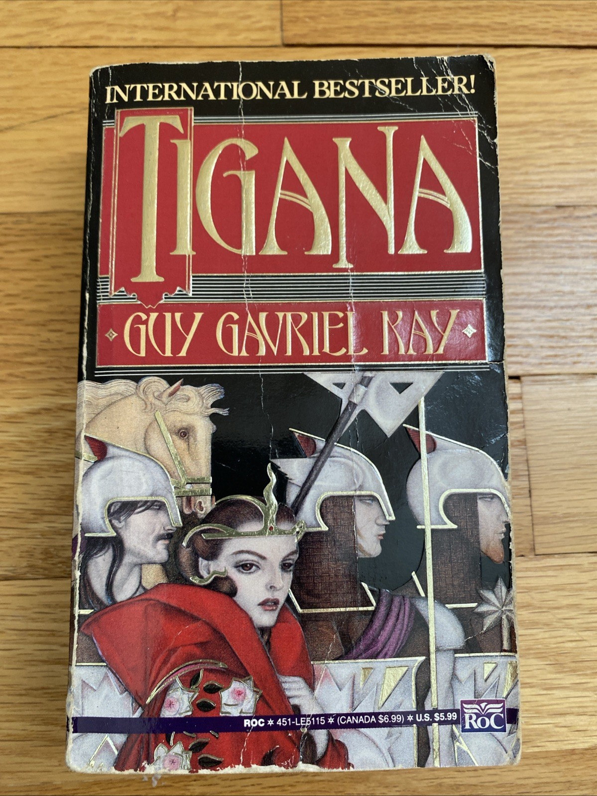 Tigana Guy Gavriel Kay Vintage 1991 Roc First Mass Market Printing Paperback