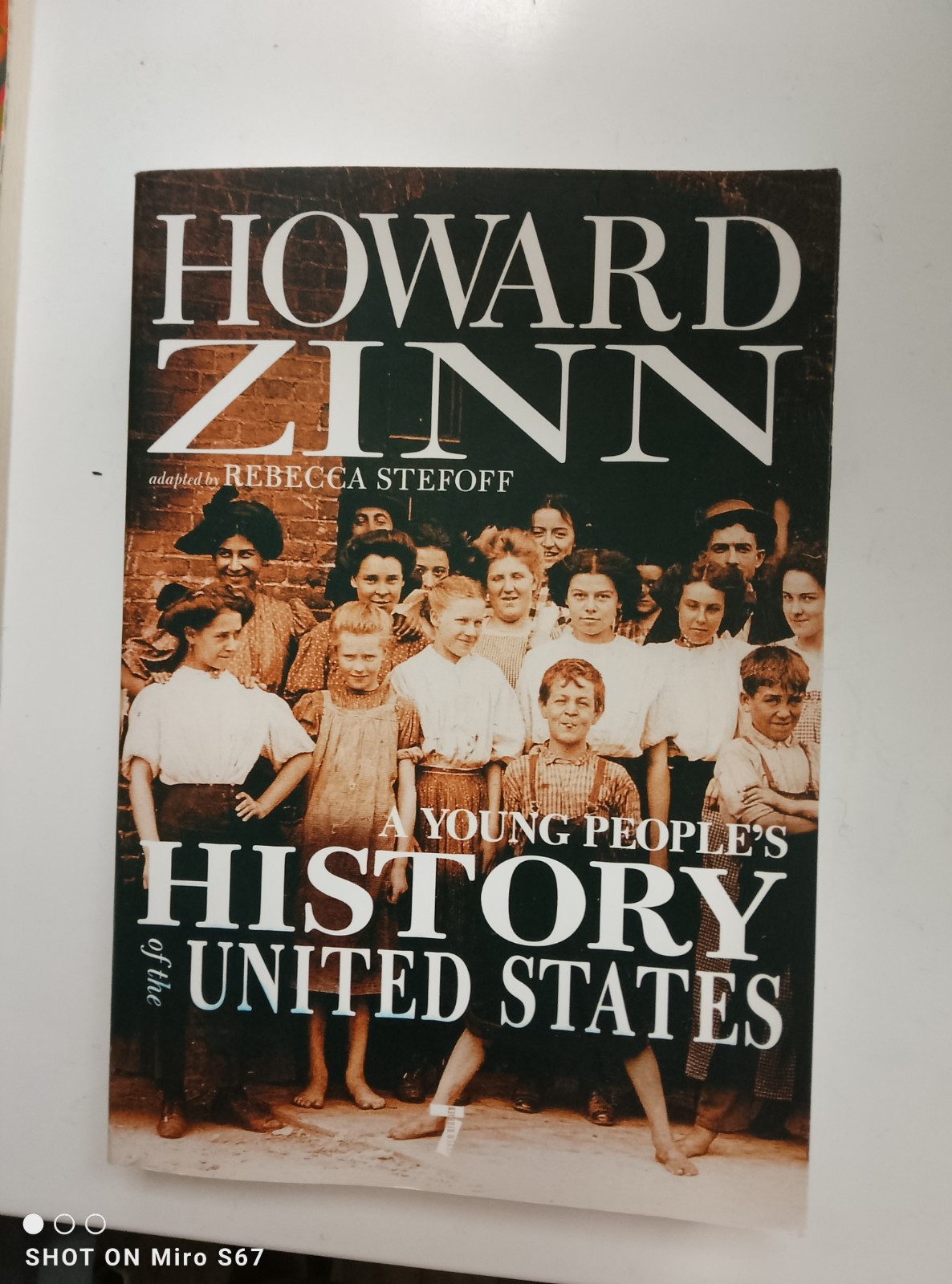 A Young People’s History Of The United States. Book By Howard Zinn