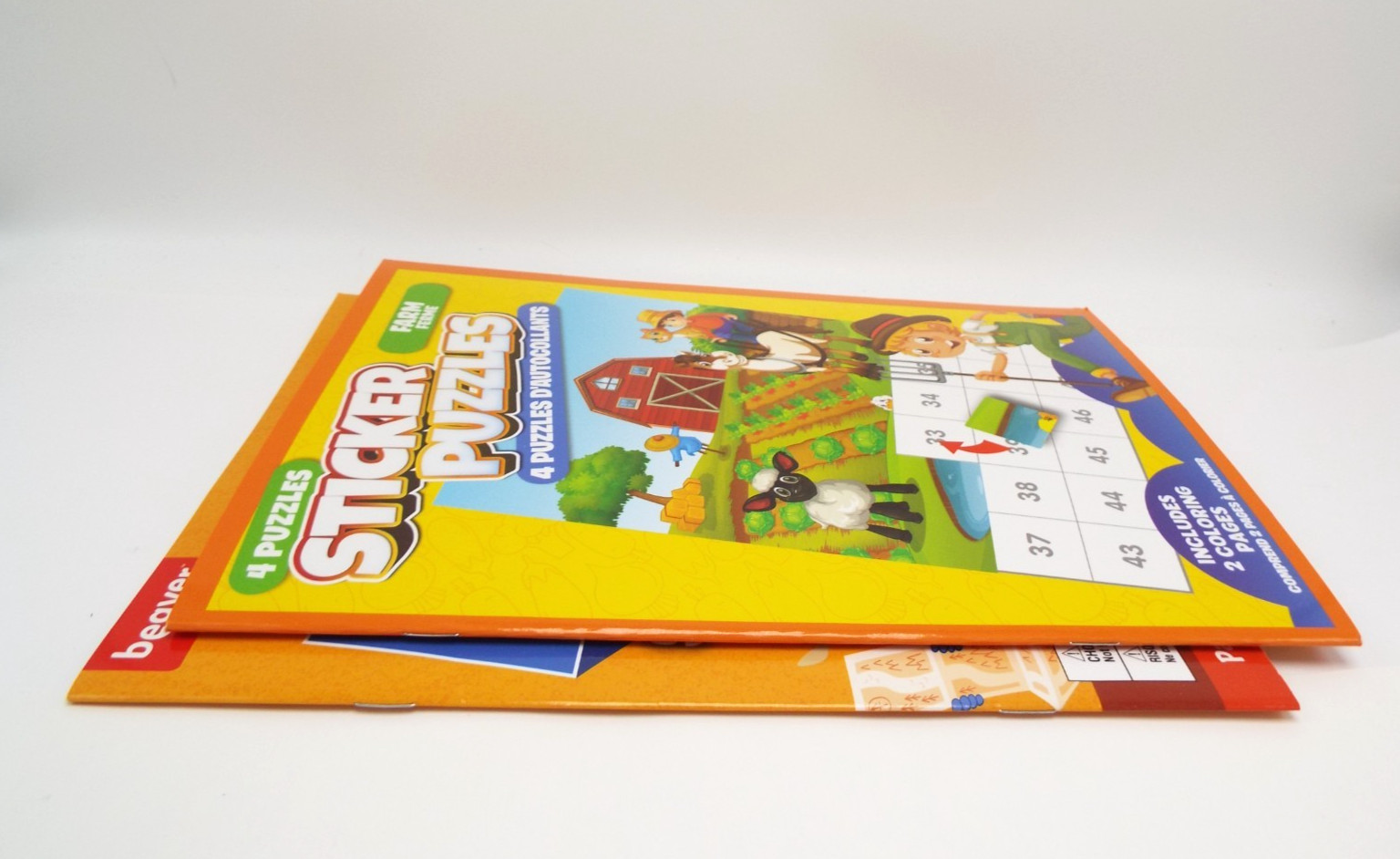 2 new Farm Sticker Activity Books: I am a Rancher Hero & 4 Farm Sticker Puzzles