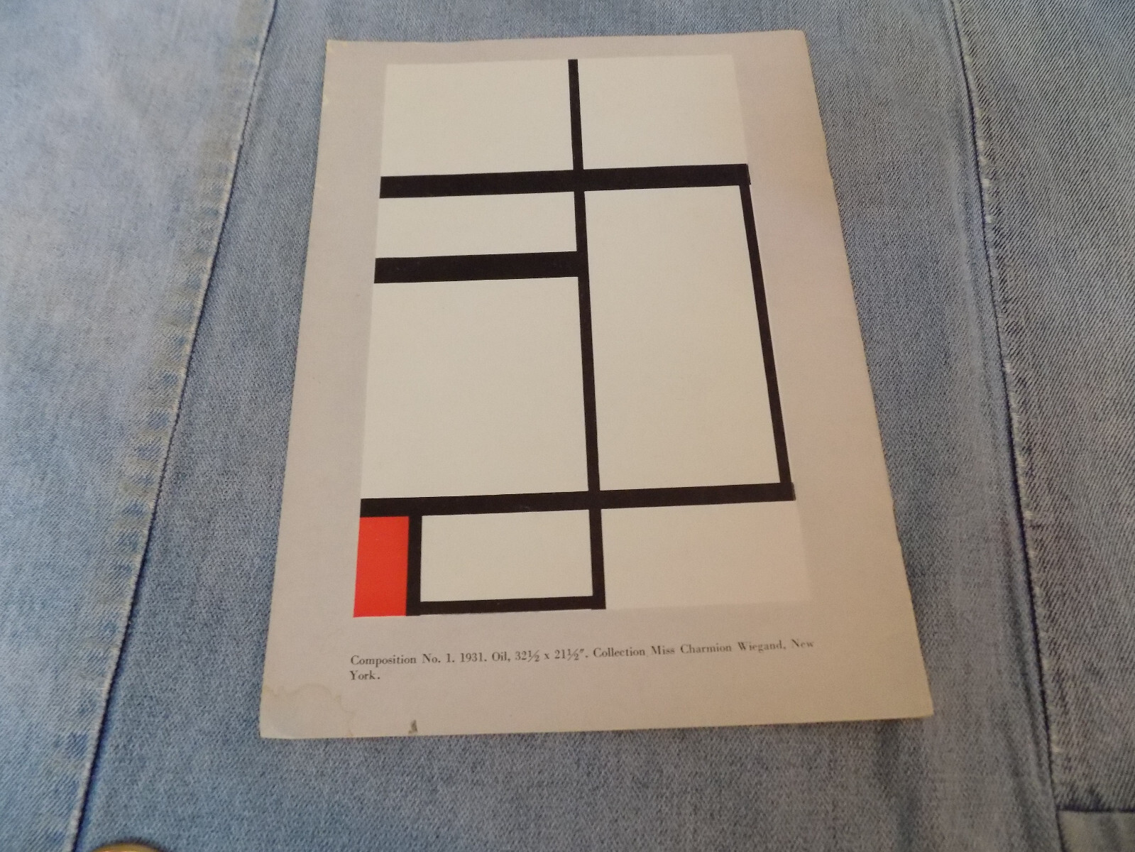 Mondrian 1948 Museum of Modern Art James Johnson Sweeney