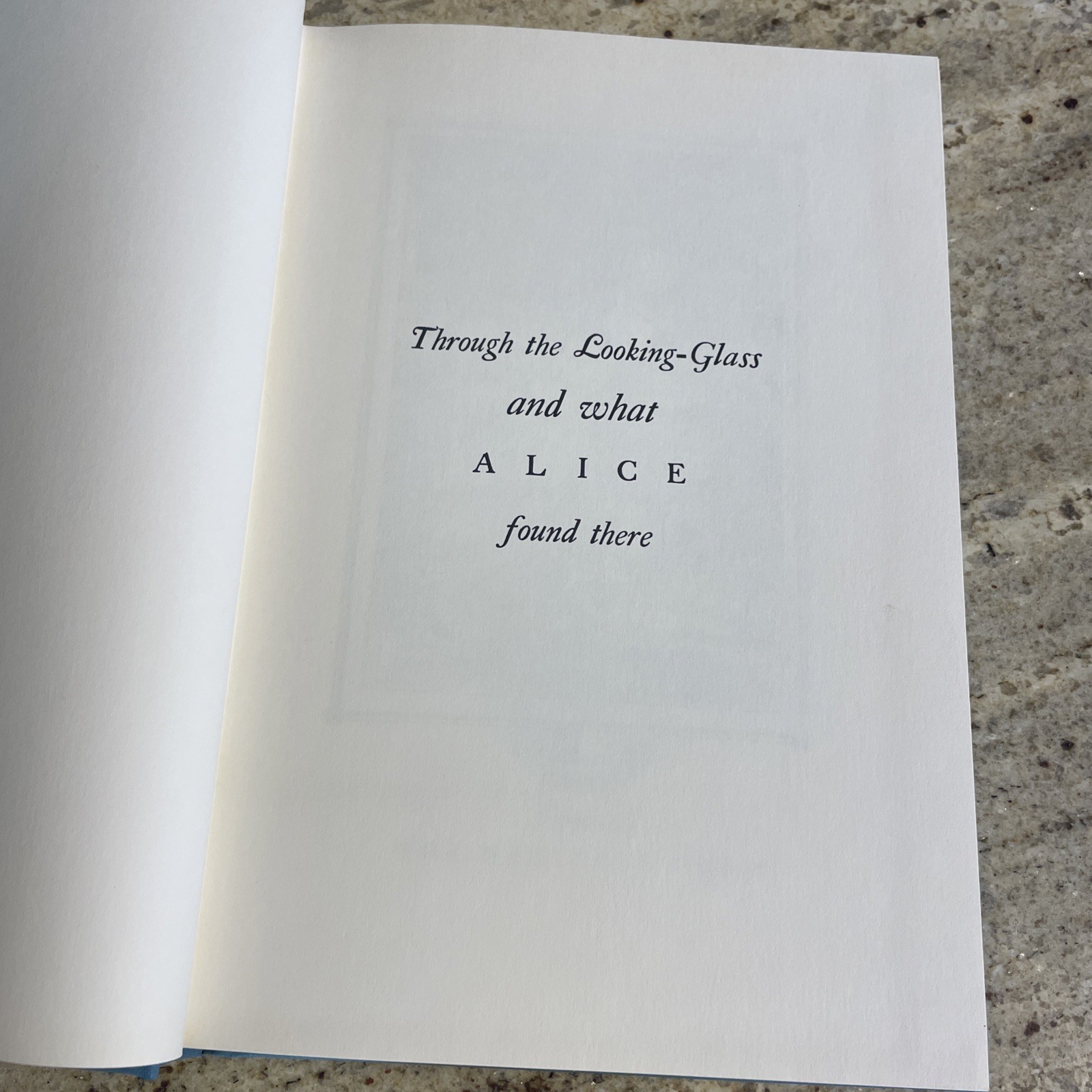 Heritage Press “Through the Looking Glass” Lewis Carroll (1969, HC, Slipcase)