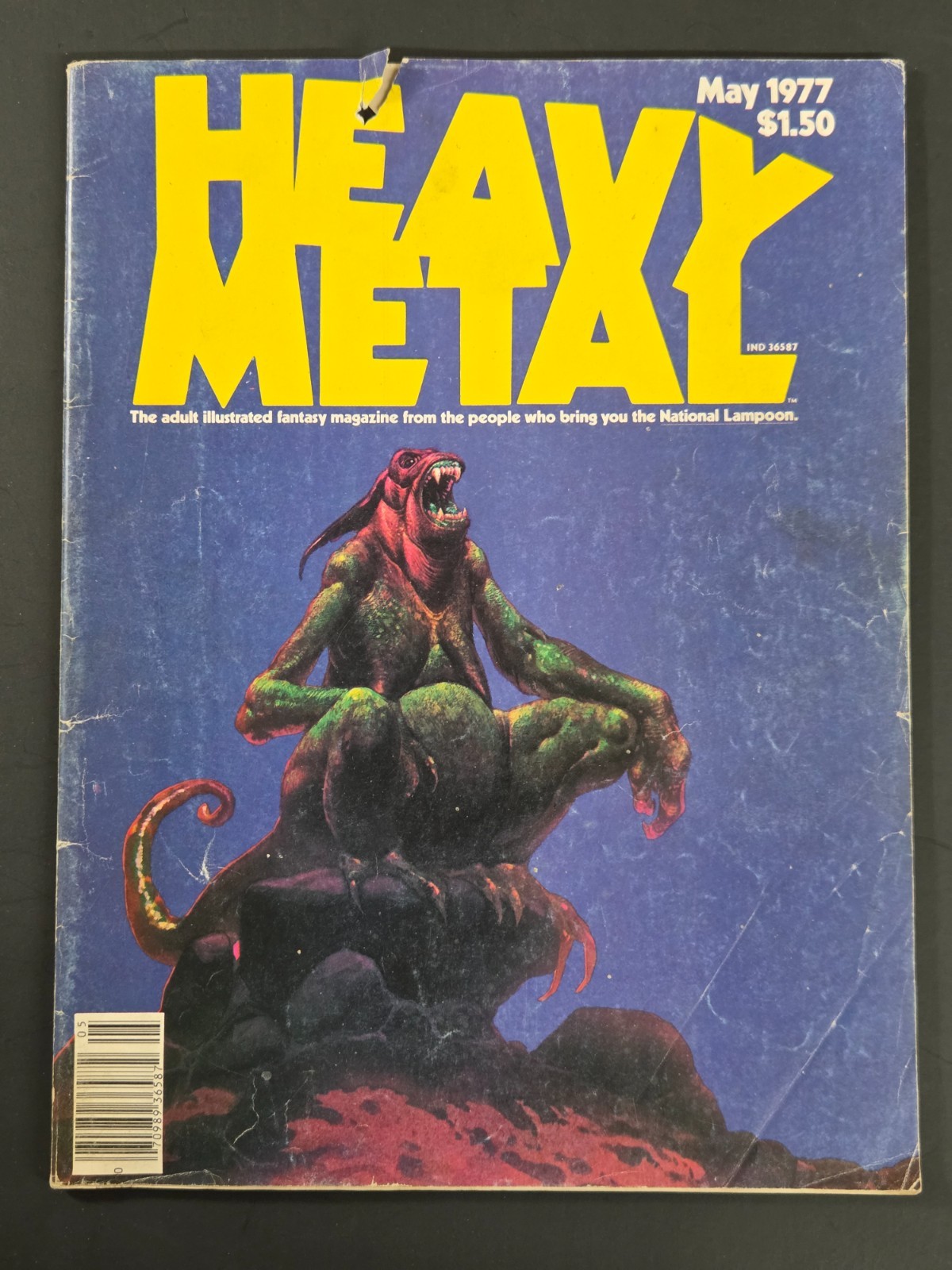 Heavy Metal Magazine-You Pick Any. Grades Vary. Flat Fee Ship Starts at $7.50