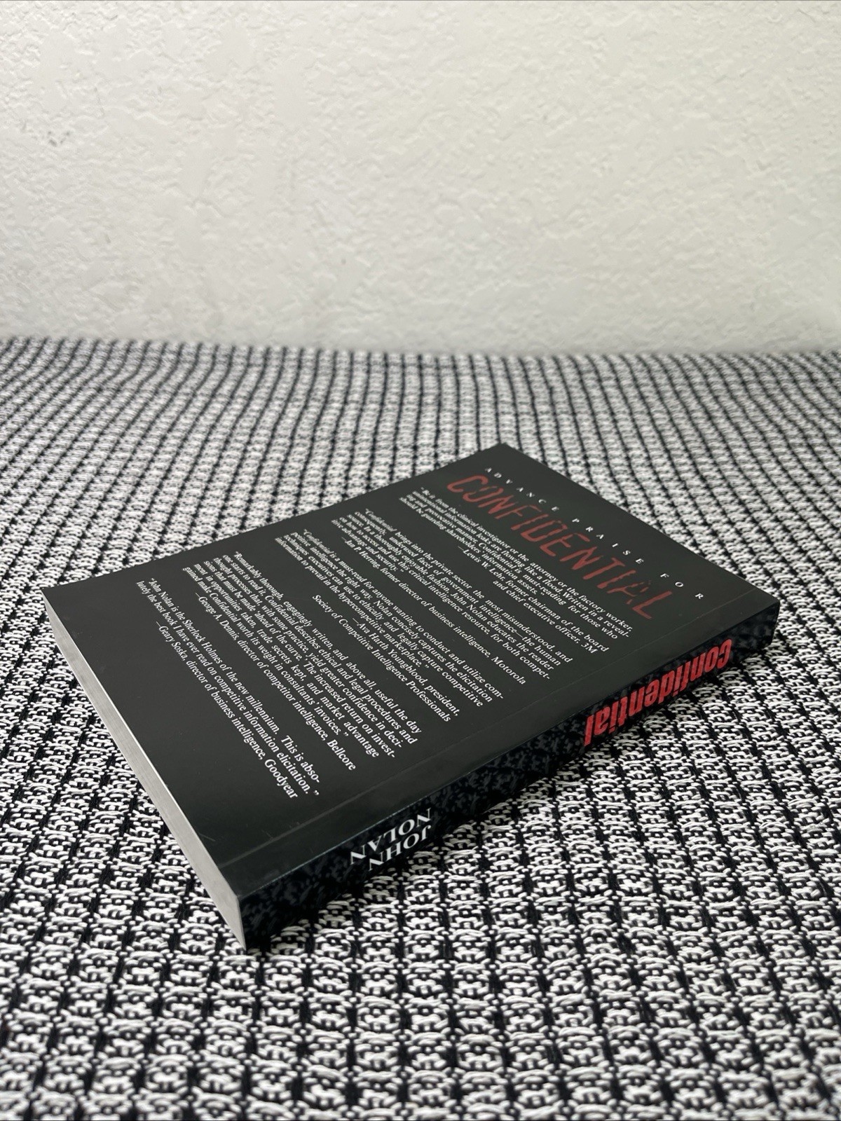 confidential By john nolan, Same-day shipping from the USA, Brand New, Reprint