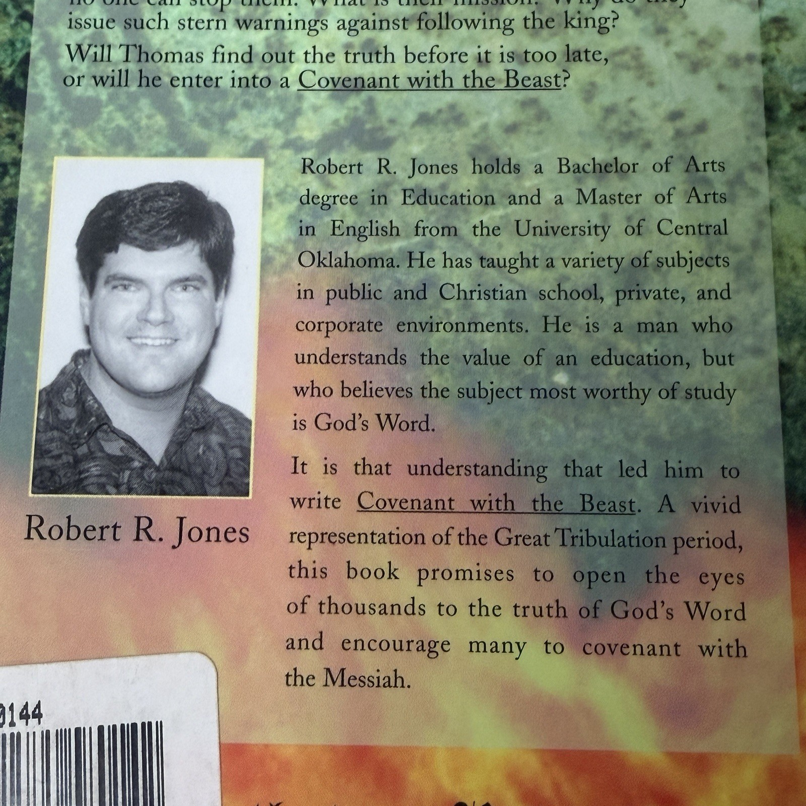 Covenant With The Beast 666 Prophecy Robert R Jones Religious Fiction End Times