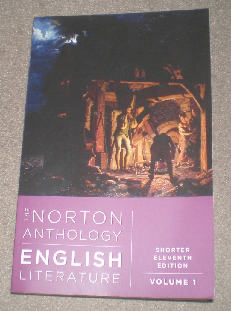 The Norton Anthology English Literature Volume 1 Eleventh Edition 1500+ PAges