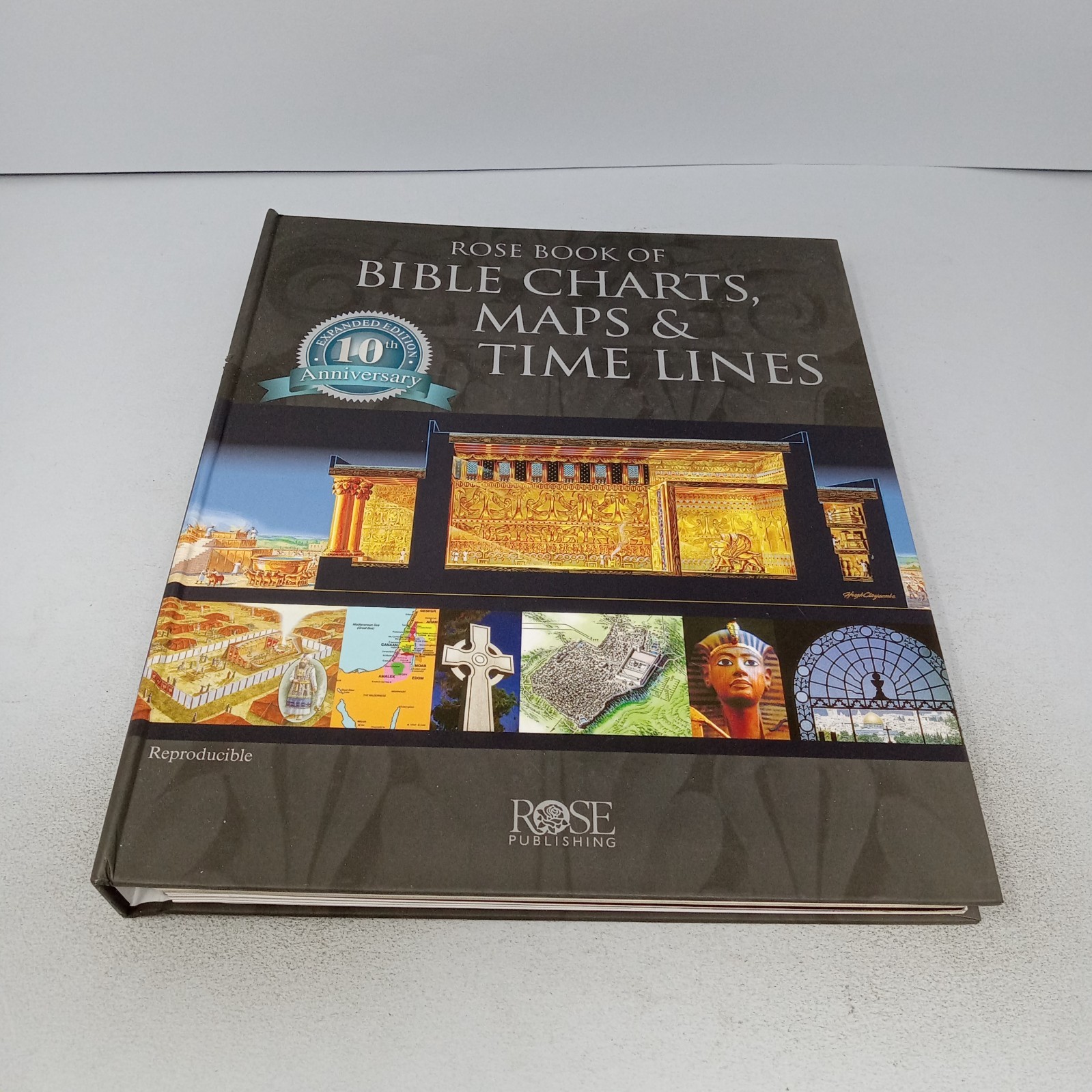 Rose Book of Bible Charts, Maps, and Time Lines 2021 Hardcover Rose Publishing