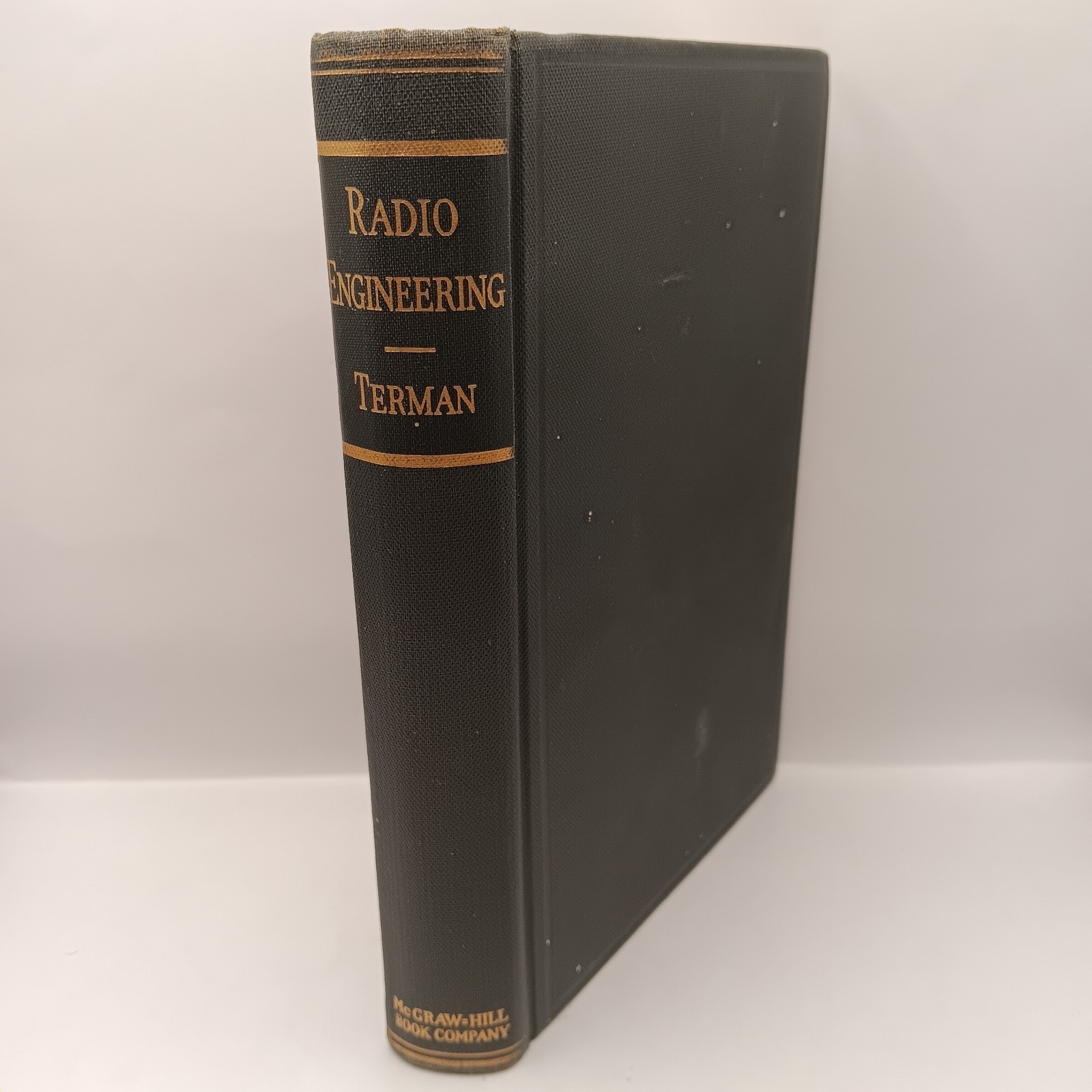 Radio Engineering Frederick Emmons Terman 1937 2nd Edition Vintage Book Hardback