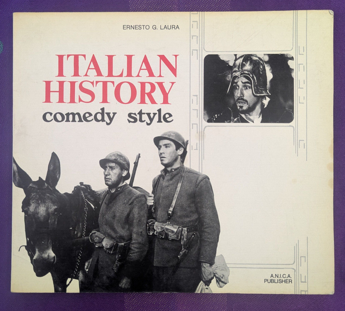 Italian History Comedy Style by Ernesto G. Laura VG PB B/w illustrations