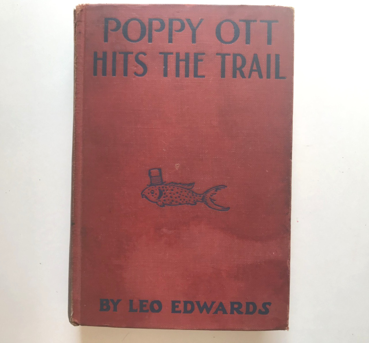 POPPY OTT HITS THE TRAIL Leo Edwards 1933 Fair/Good Shape 220pages