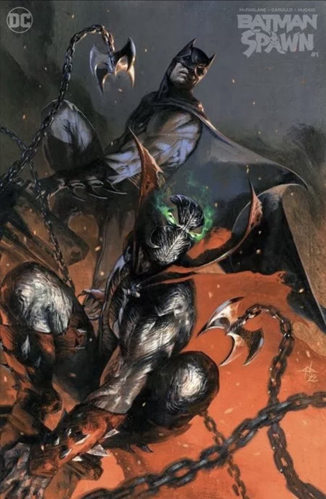 BATMAN SPAWN #1 GABRIELE DELL’OTTO VARIANT NM
