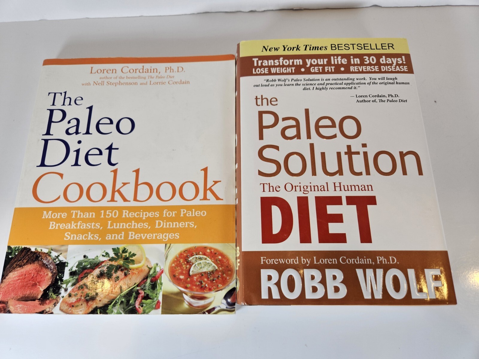 Paleo Lot of 2 The Paleo Solution Diet,
