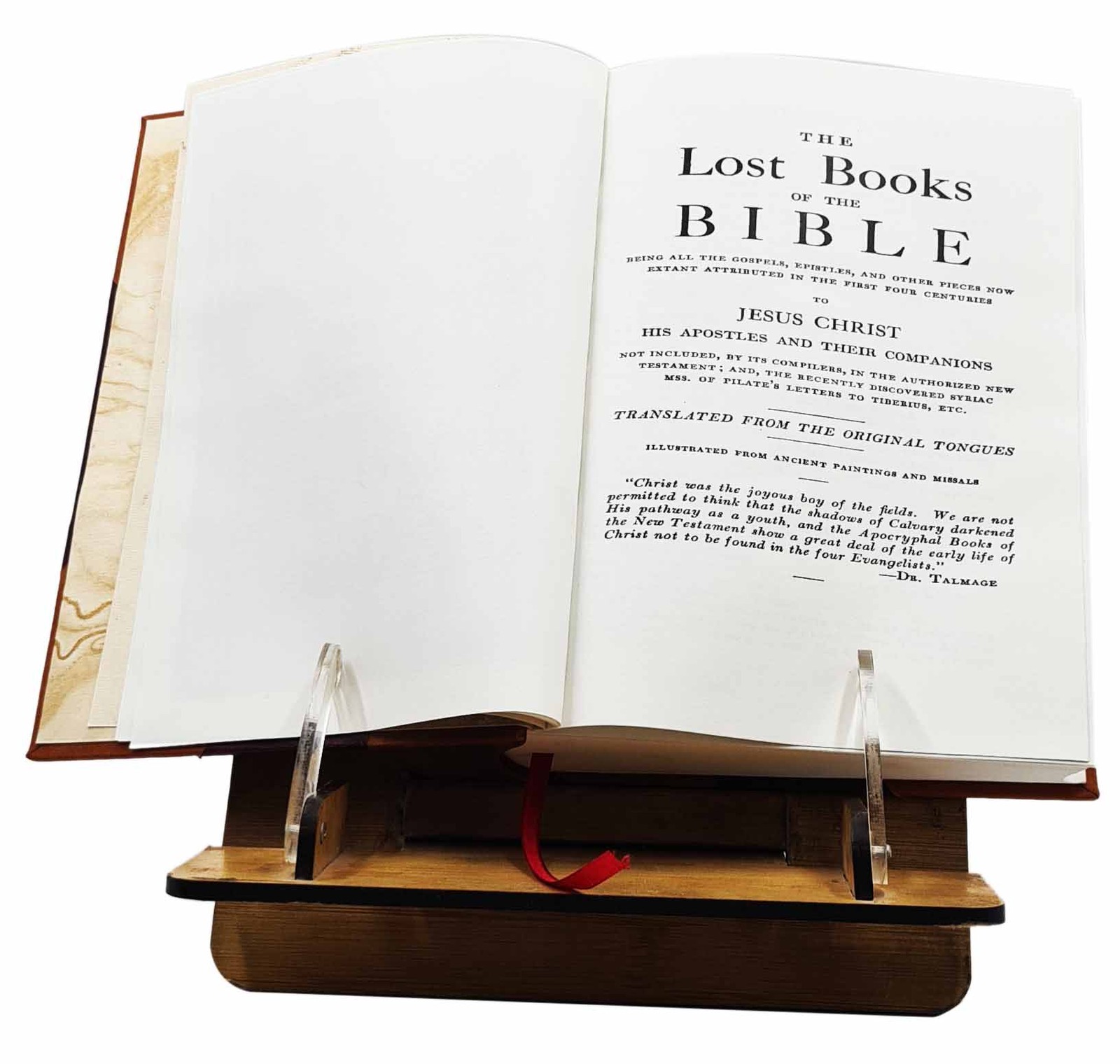The Lost Books Of The Bible And The Forgotten Books Of Eden 1926 [Leather Bound]
