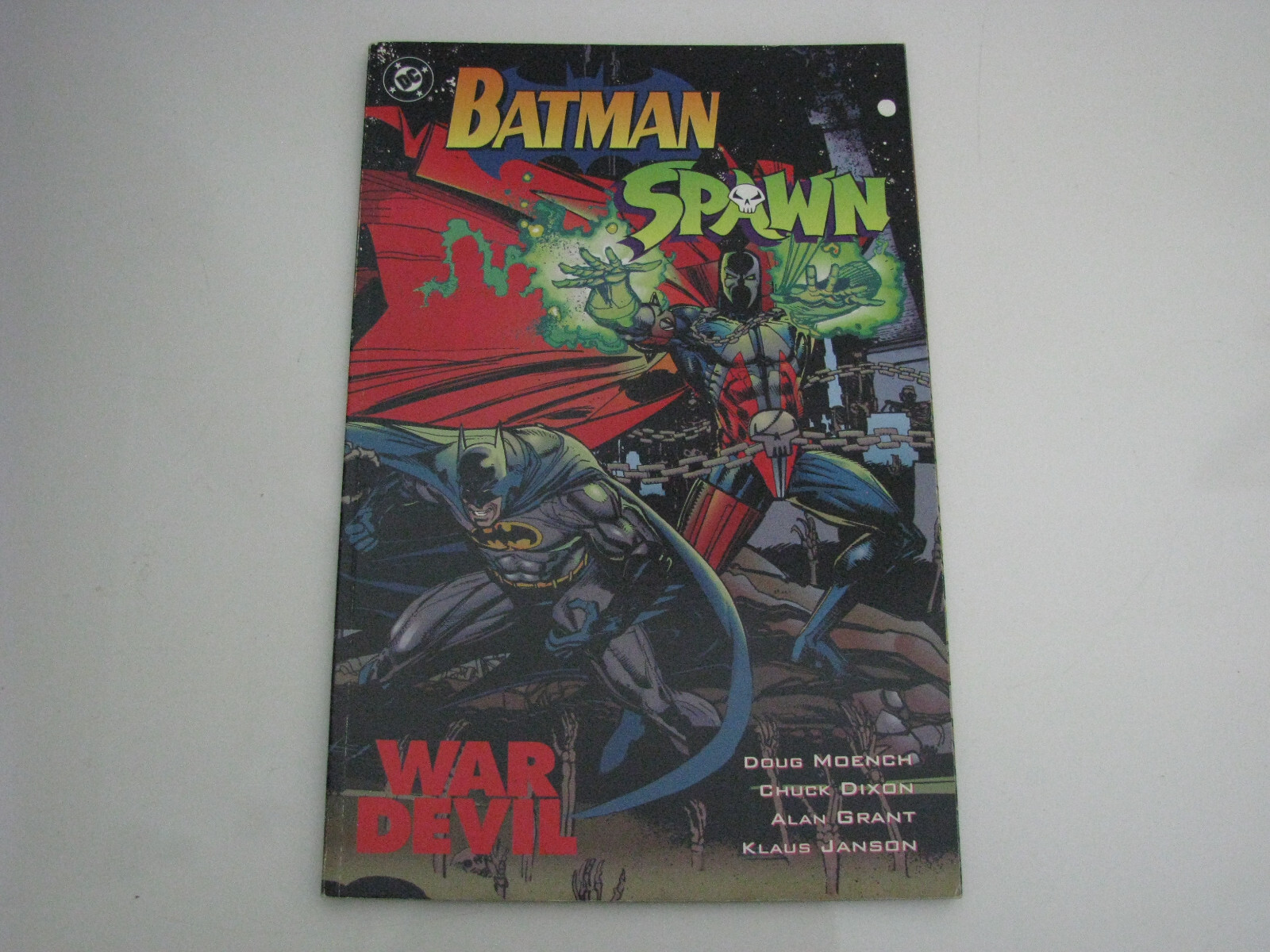 Batman Spawn War Devil DC Image Comic Book NM Graphic Novel 1994 Klaus Janson