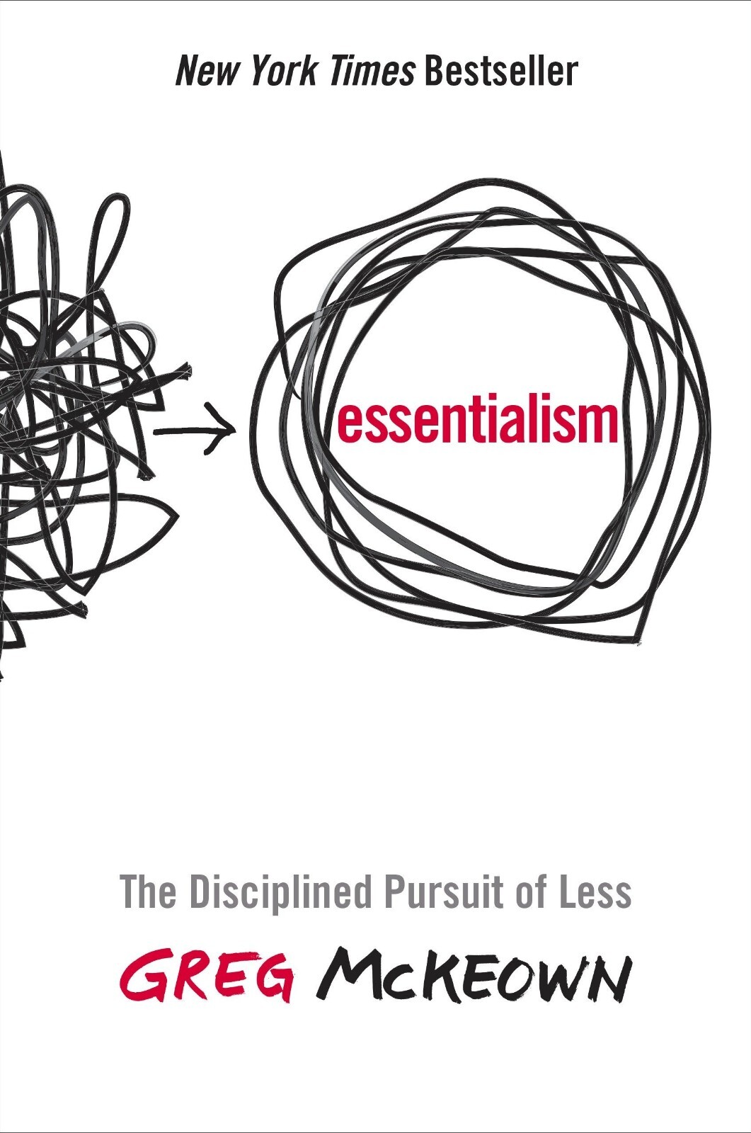 Essentialism: The Disciplined Pursuit of Less by Greg McKeown (English)