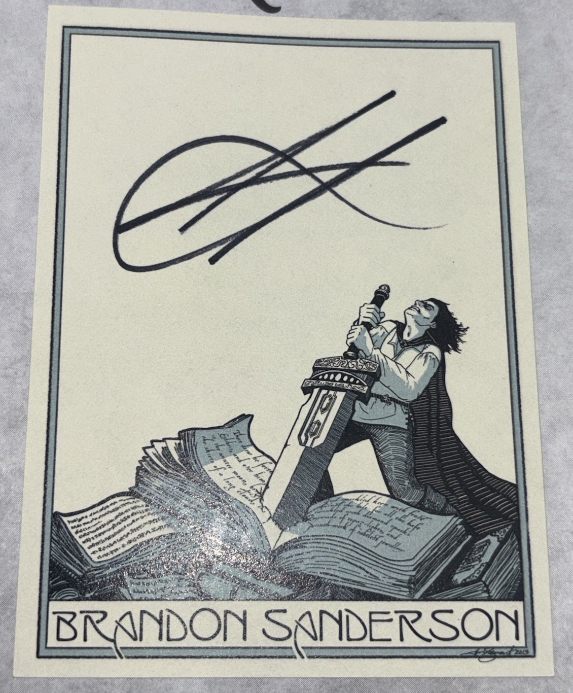 BRANDON SANDERSON WIND AND TRUTH SIGNED AUTOGRAPHED HC BOOK 1ST/1ST STORMLIGHT 1