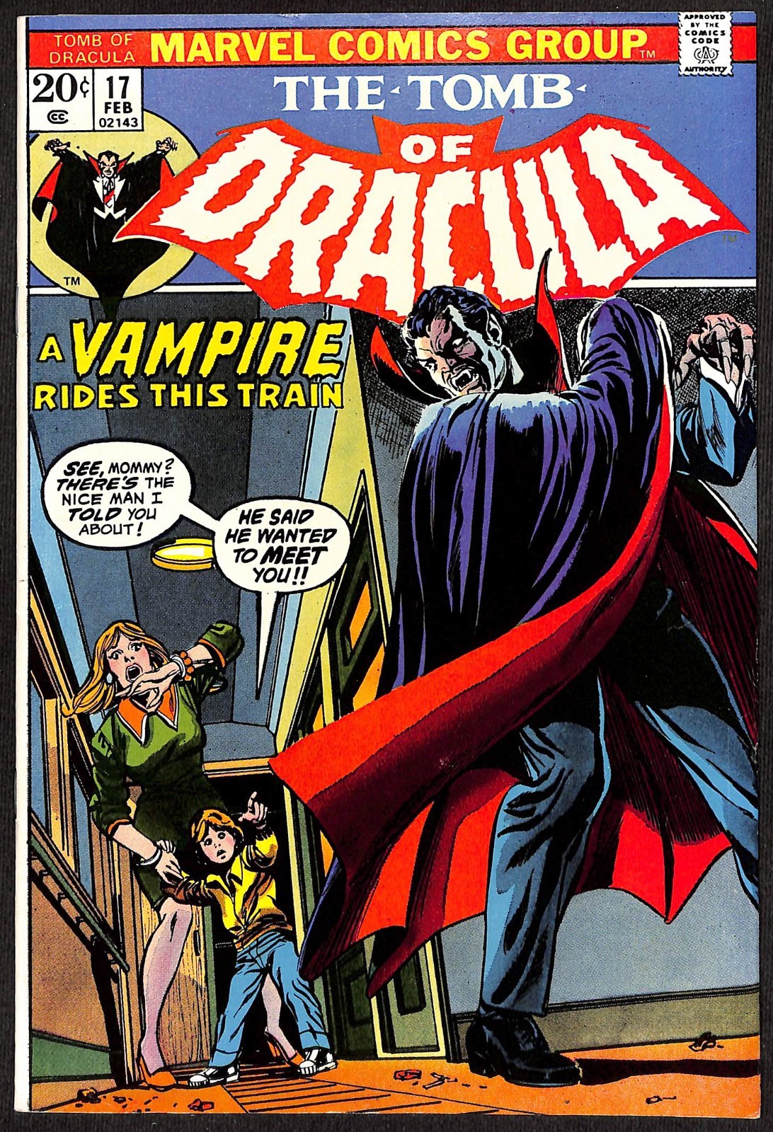 Tomb of Dracula #17 NM-