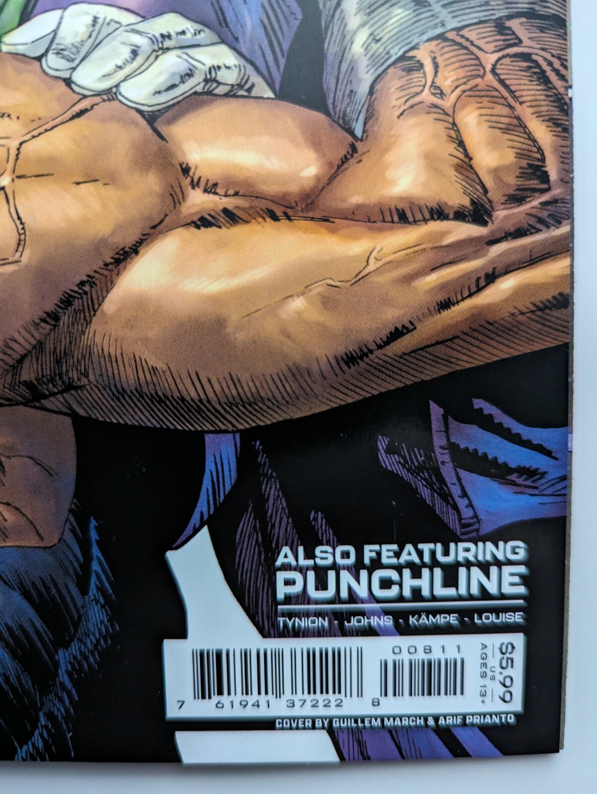 The Joker # 8 Origin of Vengeance James Tynion IV December 2021 DC New Boarded