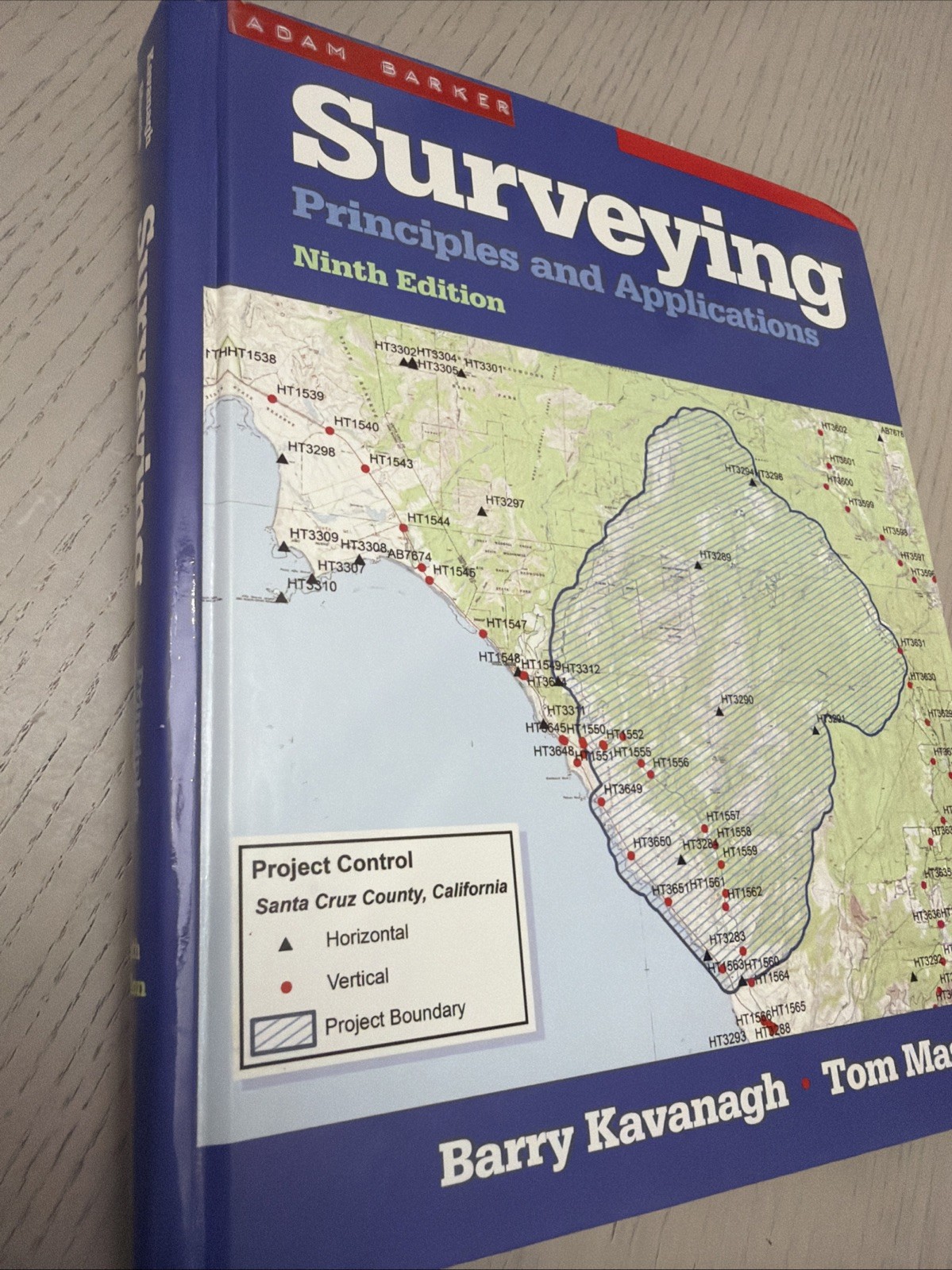 Surveying : Principles and Applications by Tom Mastin and Barry Kavanagh (2012,