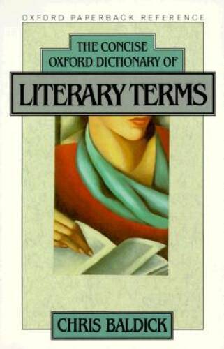 The Concise Oxford Dictionary of Literary Terms (Oxford Paperback Ref – GOOD