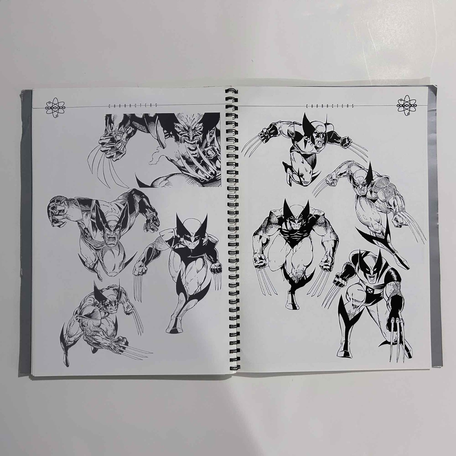 Marvel Comics 1993 Mutant Gear Style Guide – Rare X-Men Character/Logo Reference