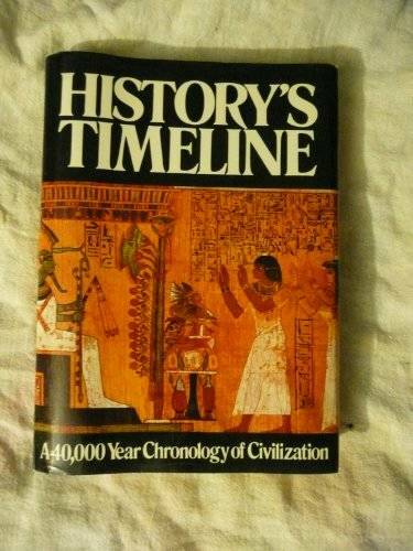 History’s Timeline: 40,000 Year Chronology of Civilization – Hardcover – GOOD