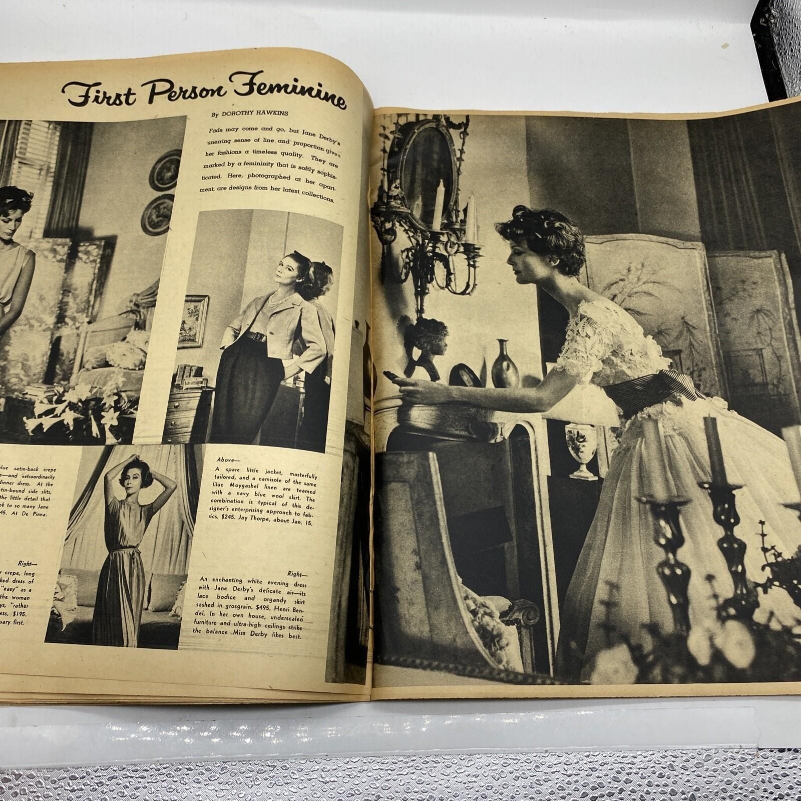 New York Times Magazine DEC 3, 1956 – Year Recap – Politics – Amazing Ads