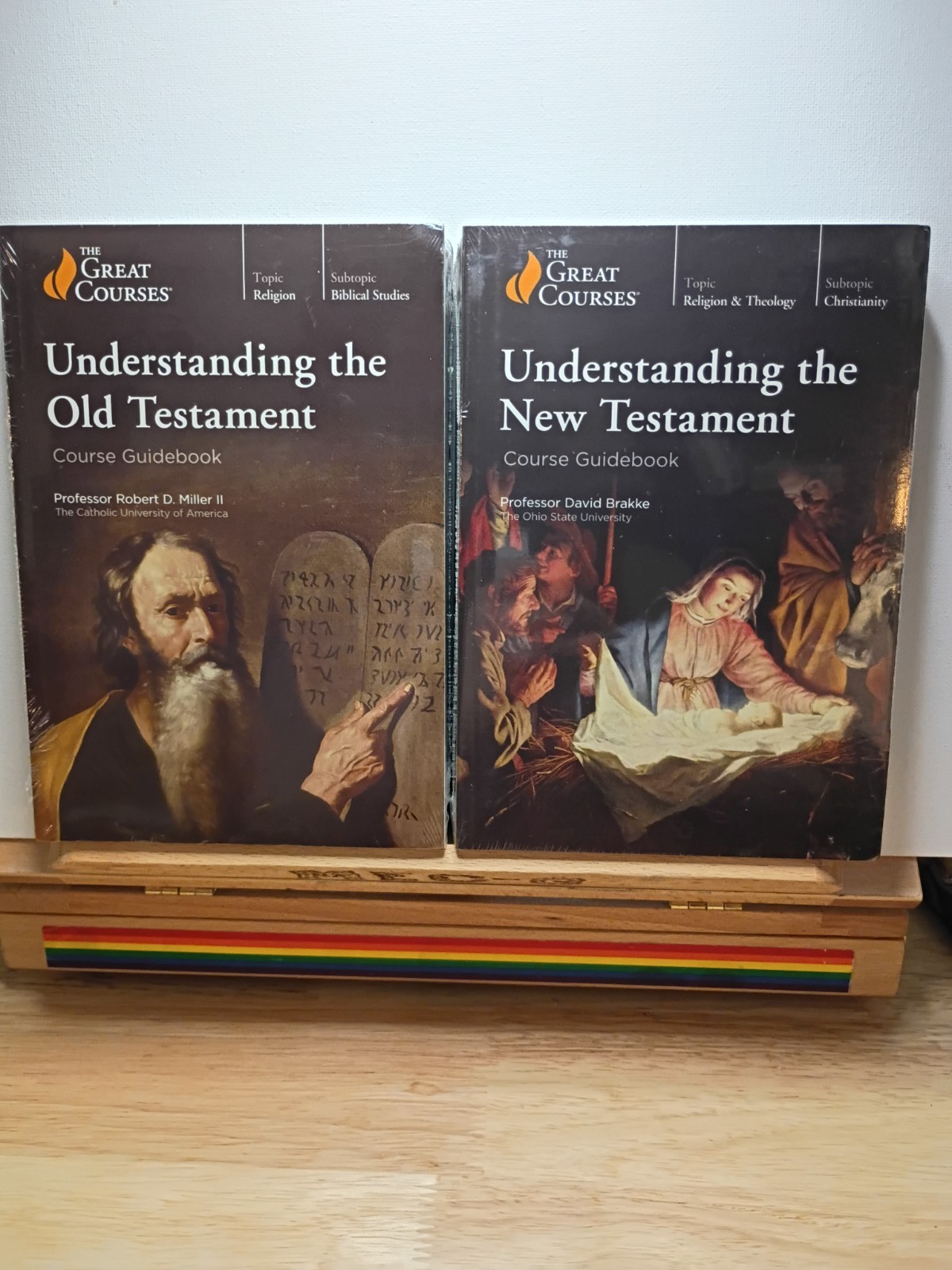 The Great Courses: Understanding the Old + New Testament DVD Sets W/ Guidebooks
