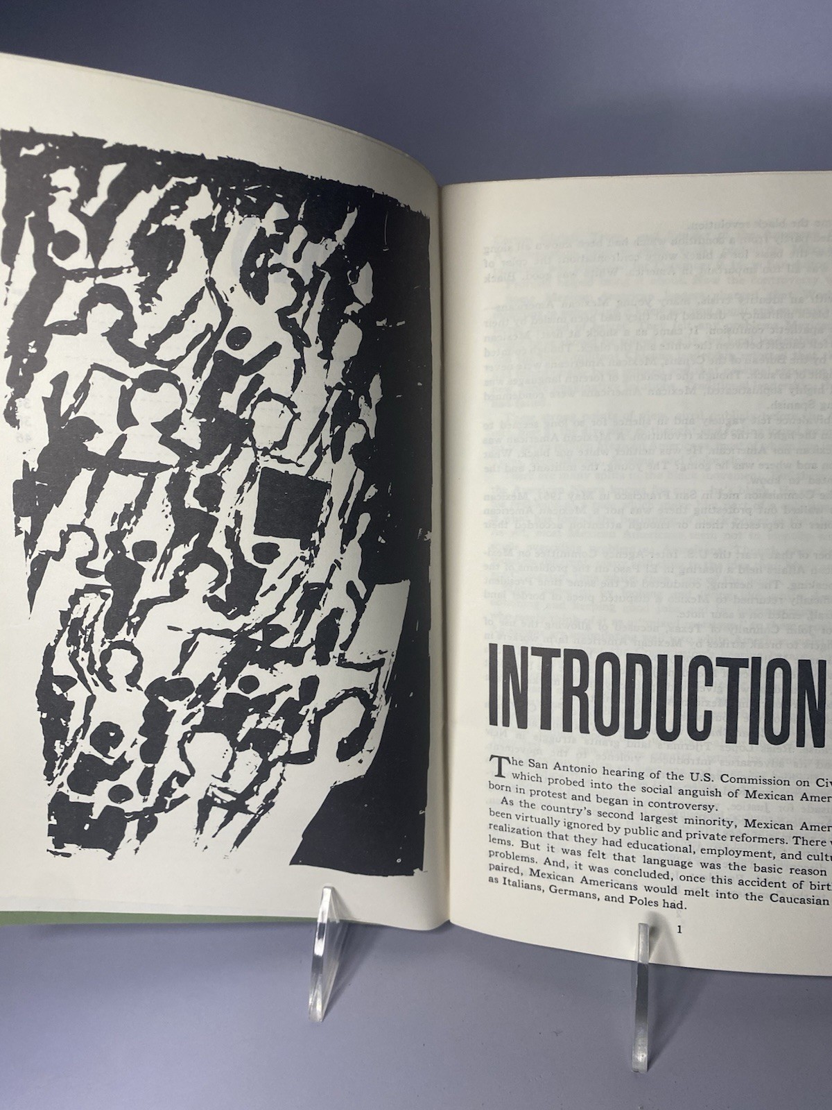 Stranger In One’s Land 1970 Civil Rights Booklet US Gov Commission #19