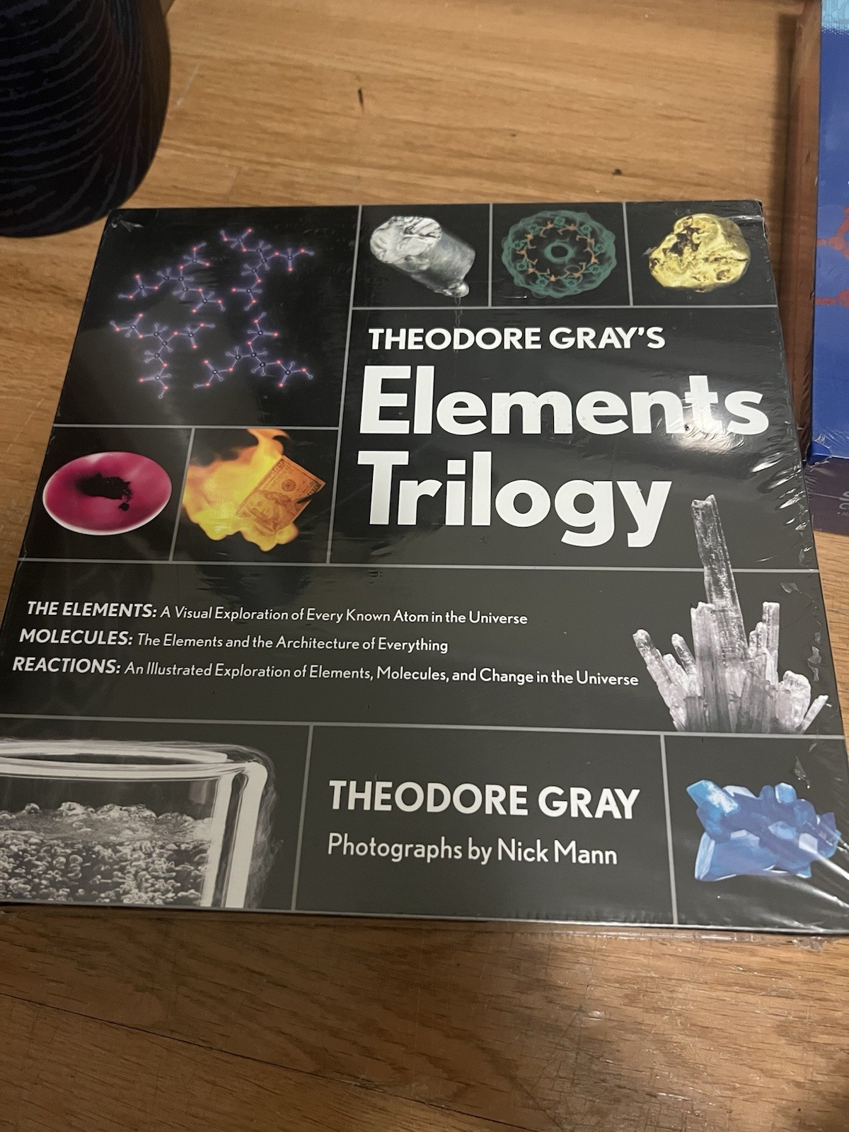 Theodore Gray Elements Trilogy 3-Book Box Set Chemistry Science Illustrated EUC